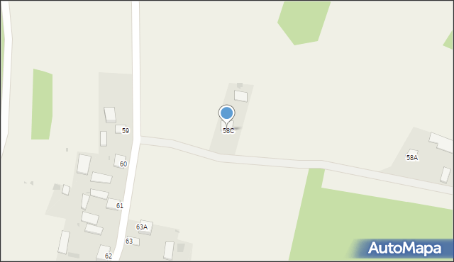 Bocheniec, Bocheniec, 58C, mapa Bocheniec