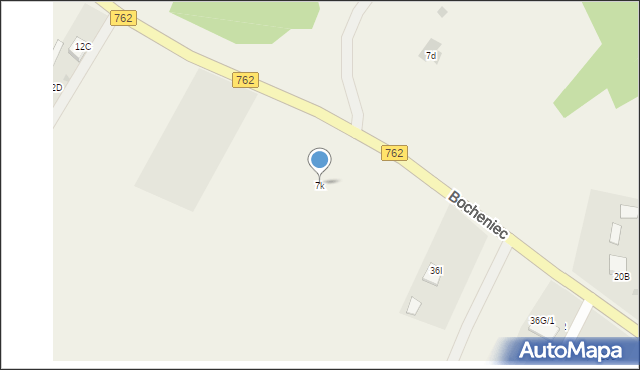 Bocheniec, Bocheniec, 7k, mapa Bocheniec