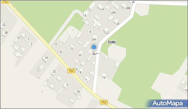 Bocheniec, Bocheniec, 8A, mapa Bocheniec