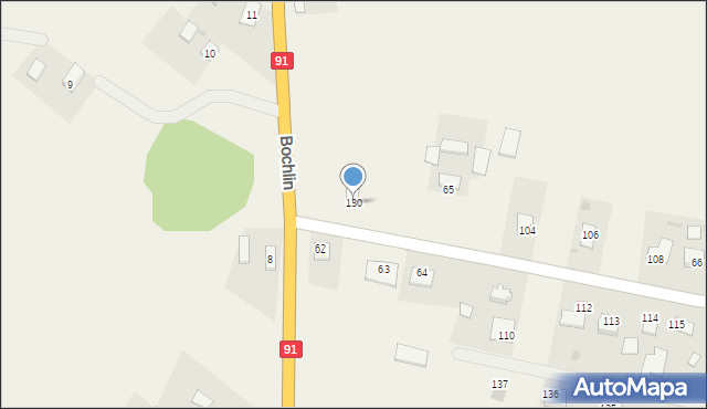 Bochlin, Bochlin, 130, mapa Bochlin