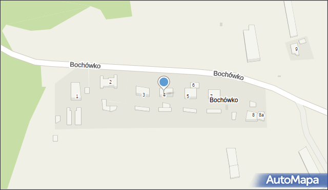 Bochówko, Bochówko, 4, mapa Bochówko