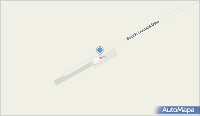 Boczki Domaradzkie, Boczki Domaradzkie, 29, mapa Boczki Domaradzkie