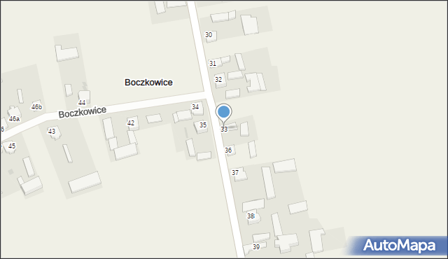 Boczkowice, Boczkowice, 33, mapa Boczkowice