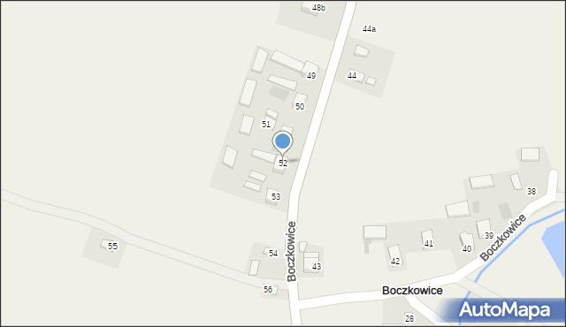 Boczkowice, Boczkowice, 52, mapa Boczkowice