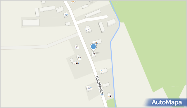 Boczkowice, Boczkowice, 76, mapa Boczkowice