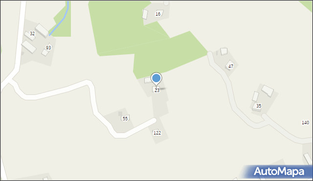 Boczów, Boczów, 23, mapa Boczów