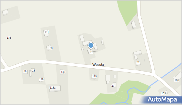 Boczów, Boczów, 41, mapa Boczów