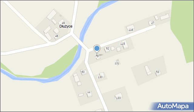 Boczów, Boczów, 79, mapa Boczów