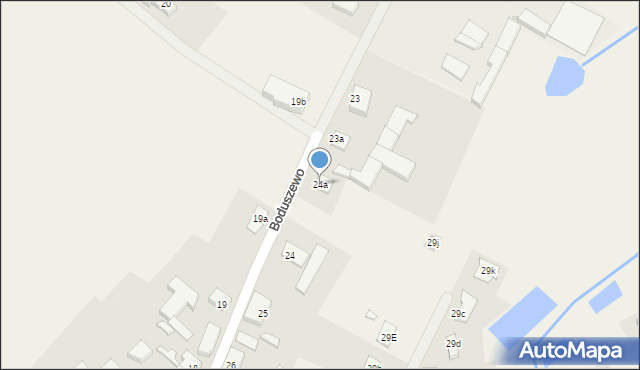 Boduszewo, Boduszewo, 24a, mapa Boduszewo