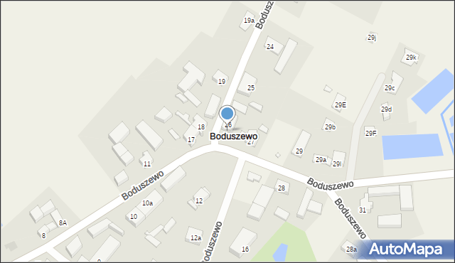 Boduszewo, Boduszewo, 26/1, mapa Boduszewo