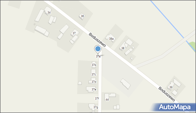 Boduszewo, Boduszewo, 37a, mapa Boduszewo