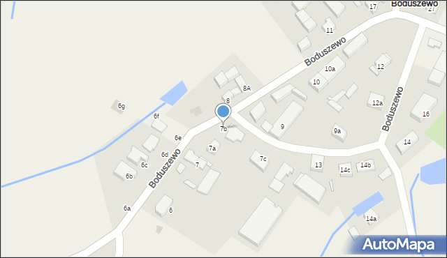 Boduszewo, Boduszewo, 7b, mapa Boduszewo