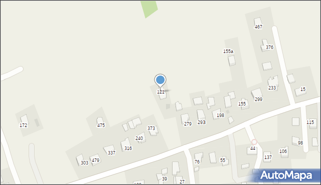 Bodzanów, Bodzanów, 121, mapa Bodzanów