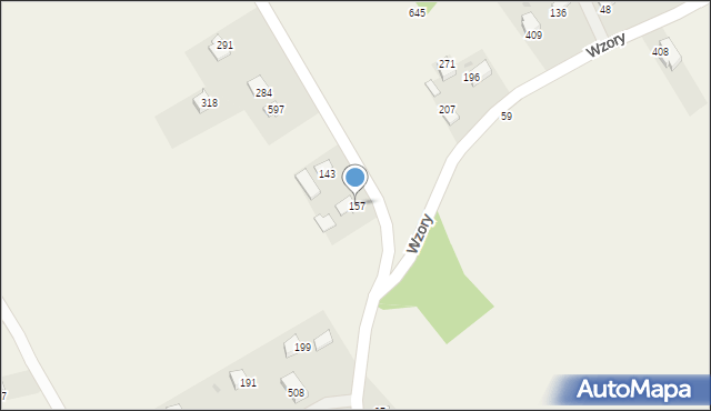 Bodzanów, Bodzanów, 157, mapa Bodzanów