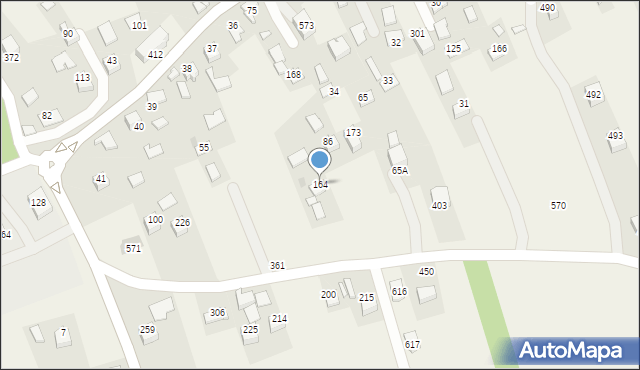 Bodzanów, Bodzanów, 164, mapa Bodzanów