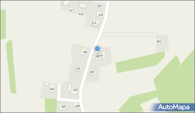 Bodzanów, Bodzanów, 180, mapa Bodzanów