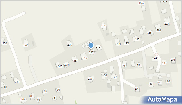 Bodzanów, Bodzanów, 240, mapa Bodzanów