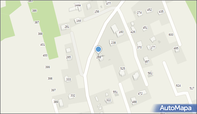 Bodzanów, Bodzanów, 269, mapa Bodzanów