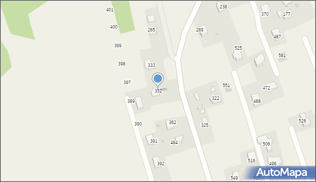 Bodzanów, Bodzanów, 332, mapa Bodzanów