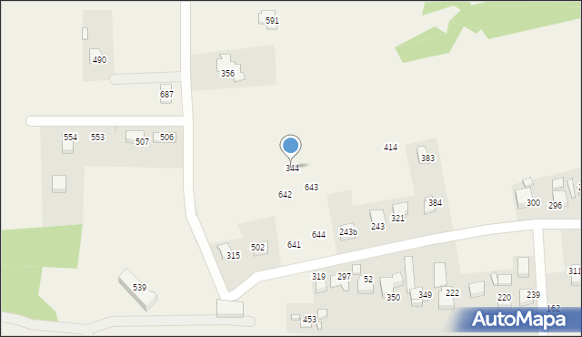 Bodzanów, Bodzanów, 344, mapa Bodzanów