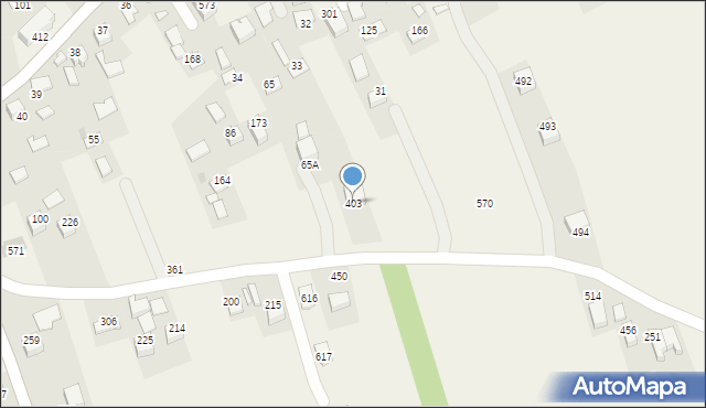 Bodzanów, Bodzanów, 403, mapa Bodzanów