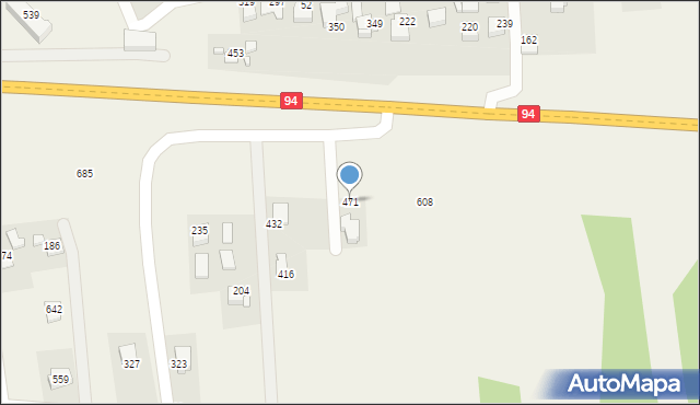 Bodzanów, Bodzanów, 471, mapa Bodzanów