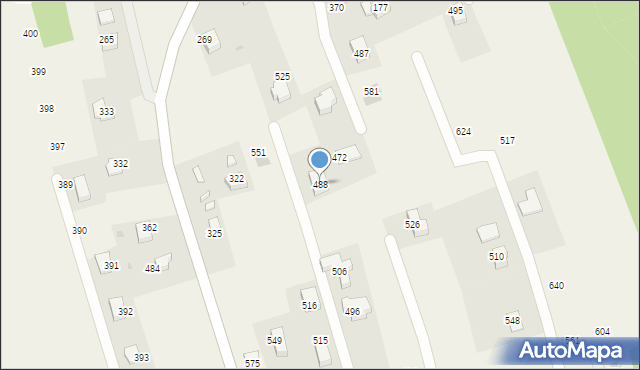 Bodzanów, Bodzanów, 488, mapa Bodzanów