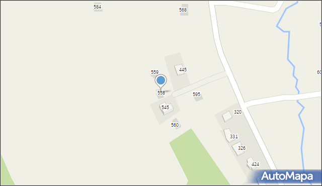 Bodzanów, Bodzanów, 558, mapa Bodzanów