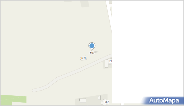 Bodzanów, Bodzanów, 593, mapa Bodzanów