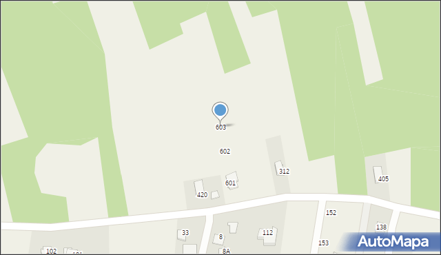 Bodzanów, Bodzanów, 603, mapa Bodzanów