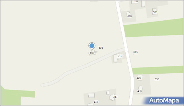 Bodzanów, Bodzanów, 609, mapa Bodzanów