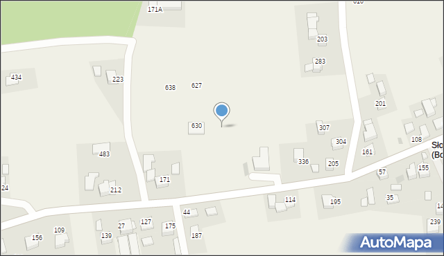 Bodzanów, Bodzanów, 651, mapa Bodzanów