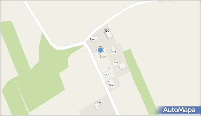 Bodzanów, Bodzanów, 656, mapa Bodzanów