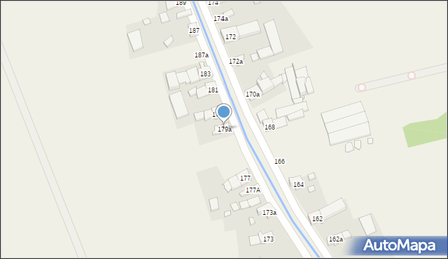 Bodzanów, Bodzanów, 179a, mapa Bodzanów