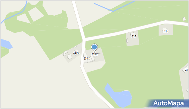 Bodzanów, Bodzanów, 239C, mapa Bodzanów