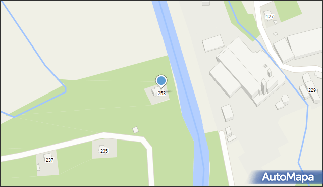 Bodzanów, Bodzanów, 253, mapa Bodzanów