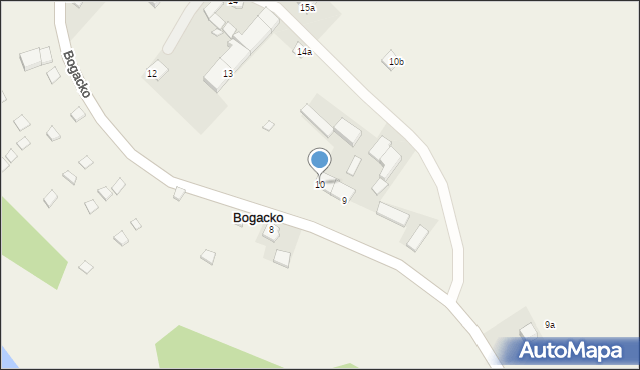 Bogacko, Bogacko, 10, mapa Bogacko