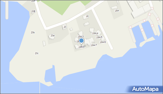 Bogaczewo, Bogaczewo, 19A/1, mapa Bogaczewo