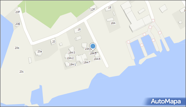 Bogaczewo, Bogaczewo, 19A/5, mapa Bogaczewo