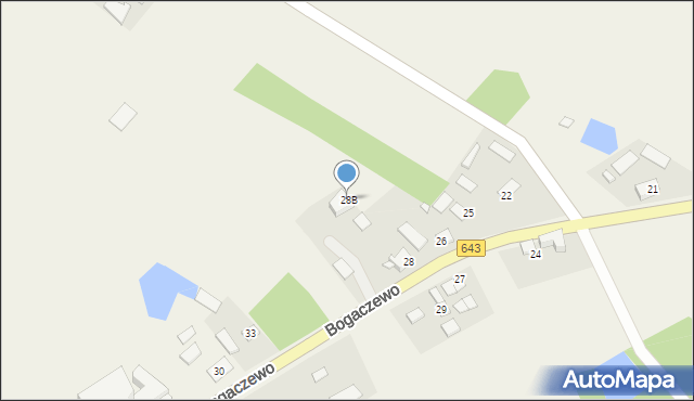 Bogaczewo, Bogaczewo, 28B, mapa Bogaczewo