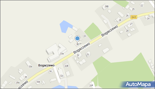 Bogaczewo, Bogaczewo, 30, mapa Bogaczewo