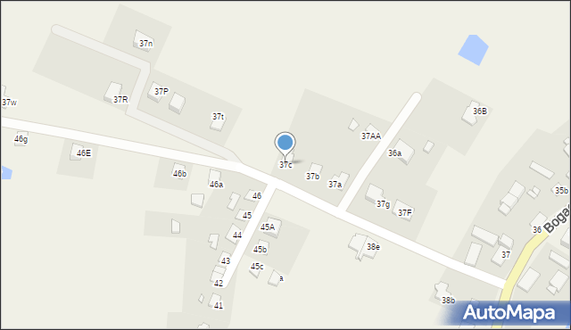Bogaczewo, Bogaczewo, 37c, mapa Bogaczewo