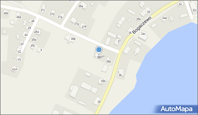 Bogaczewo, Bogaczewo, 38b, mapa Bogaczewo