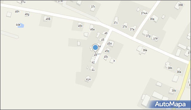 Bogaczewo, Bogaczewo, 43, mapa Bogaczewo