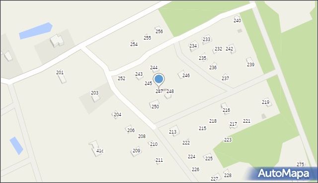 Bogaczewo, Bogaczewo, 247, mapa Bogaczewo