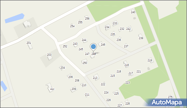 Bogaczewo, Bogaczewo, 248, mapa Bogaczewo