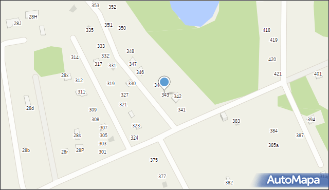 Bogaczewo, Bogaczewo, 343, mapa Bogaczewo