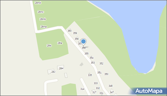 Bogaczewo, Bogaczewo, 356, mapa Bogaczewo