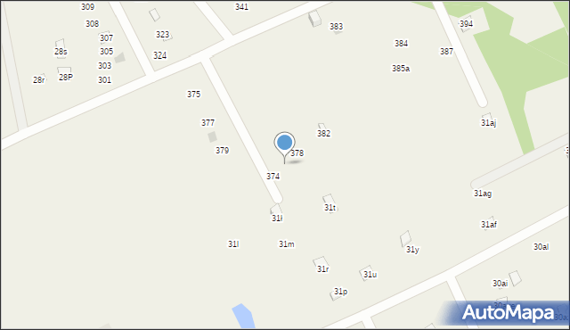 Bogaczewo, Bogaczewo, 376, mapa Bogaczewo