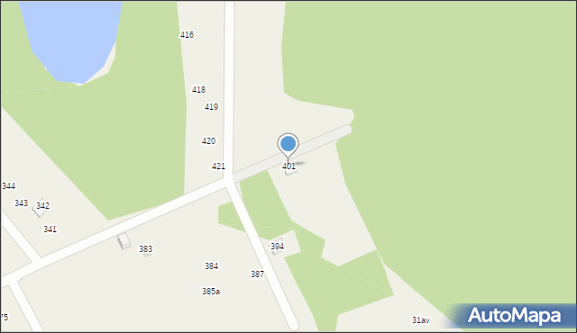 Bogaczewo, Bogaczewo, 401, mapa Bogaczewo